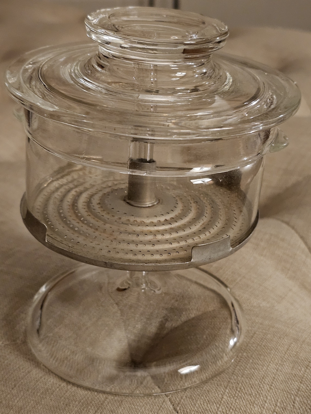 Vintage Pyrex Flameware 6-Cup Glass Percolator Inside Assembly (7756-B)